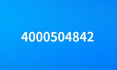 4000504842