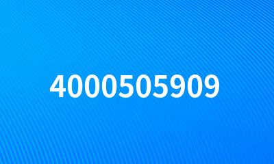 4000505909