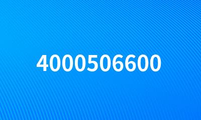 4000506600