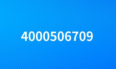 4000506709