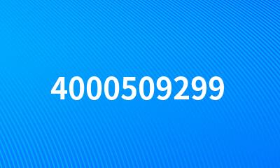 4000509299