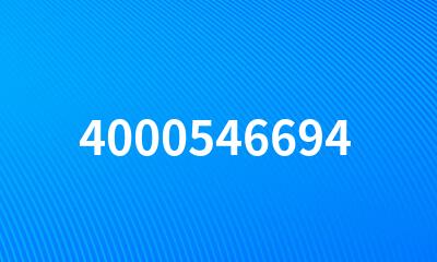 4000546694