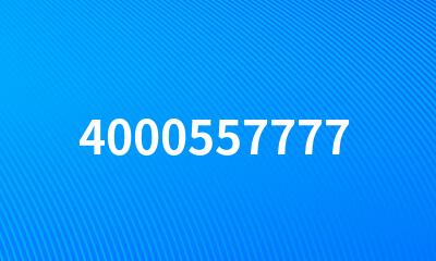 4000557777