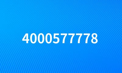 4000577778