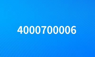 4000700006