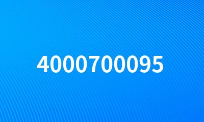 4000700095