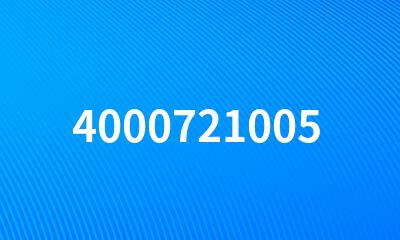 4000721005