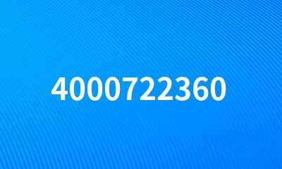 4000722360