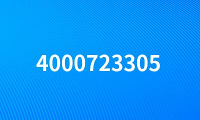 4000723305