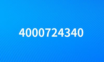 4000724340