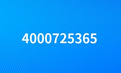 4000725365