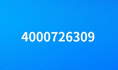 4000726309