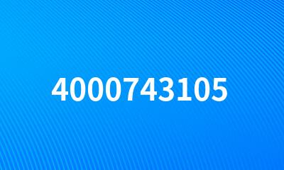 4000743105