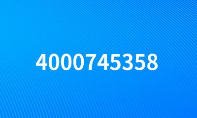 4000745358