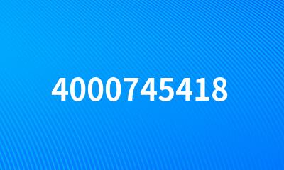 4000745418