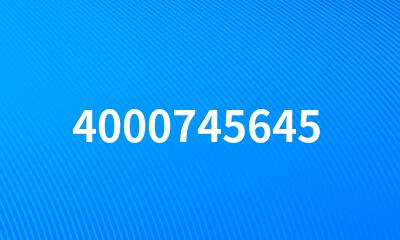 4000745645