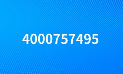 4000757495