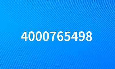 4000765498