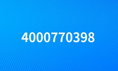 4000770398