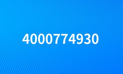 4000774930