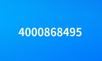 4000868495