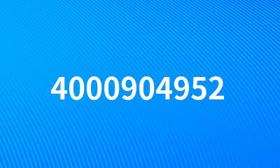 4000904952