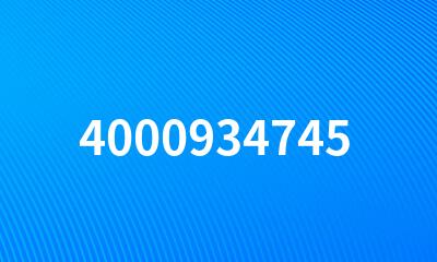 4000934745