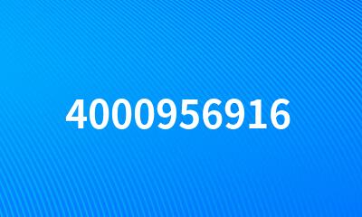 4000956916