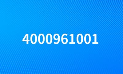 4000961001