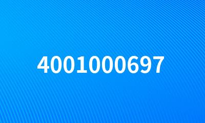 4001000697