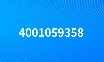 4001059358