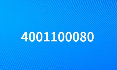 4001100080