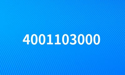 4001103000