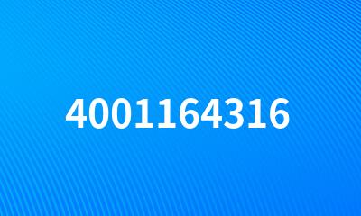 4001164316