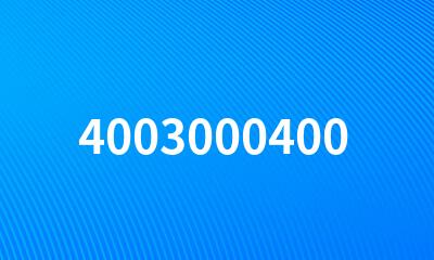 4003000400