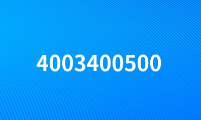 4003400500