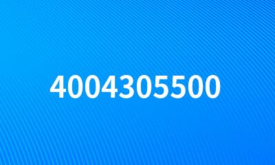 4004305500