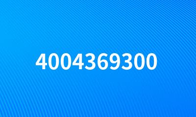 4004369300