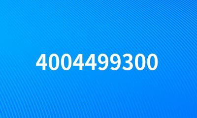 4004499300