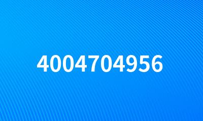 4004704956