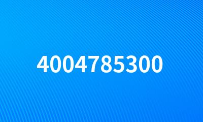 4004785300