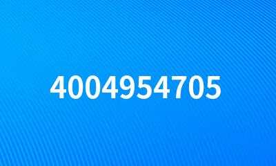 4004954705