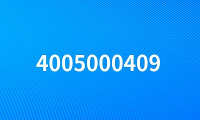 4005000409