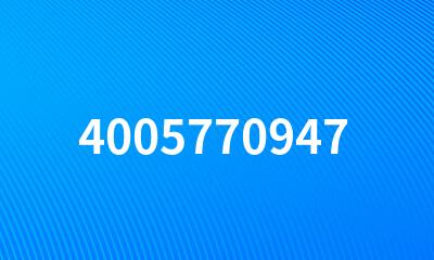 4005770947