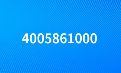 4005861000