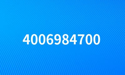 4006984700