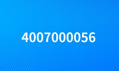 4007000056