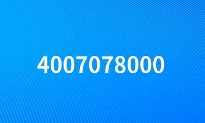 4007078000