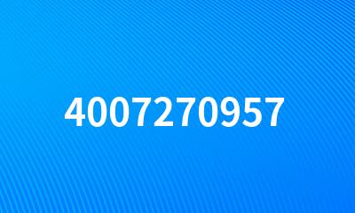 4007270957