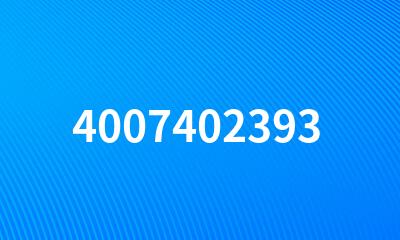 4007402393